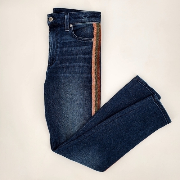 Joe's Jeans Charlie Ankle in Jillie Jeans with Racer Stripes - Picture 9 of 15